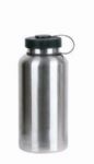 stainless sport bottle with flat cap