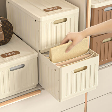 Household clothing storage box